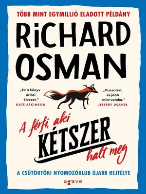 Borító: A férfi, aki kétszer halt meg