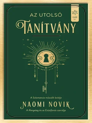 Borító: Az utolsó tanítvány