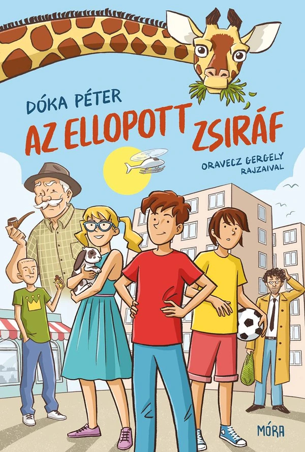 Borító: Az ellopott zsiráf