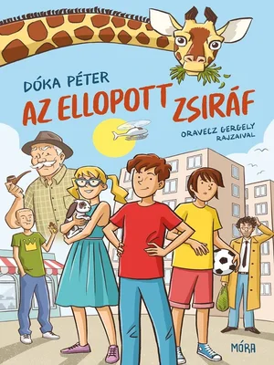 Borító: Az ellopott zsiráf