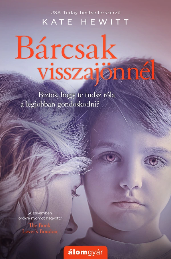 Borító: Bárcsak visszajönnél