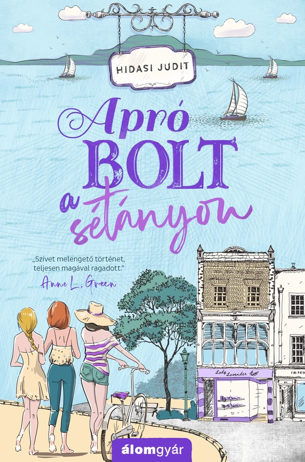 Borító: Apró bolt a sétányon