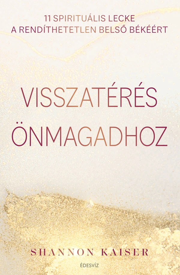 Borító: Visszatérés önmagadhoz