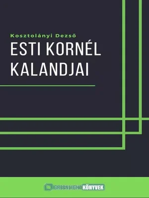 Borító: Esti Kornél kalandjai
