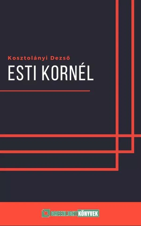 Borító: Esti Kornél