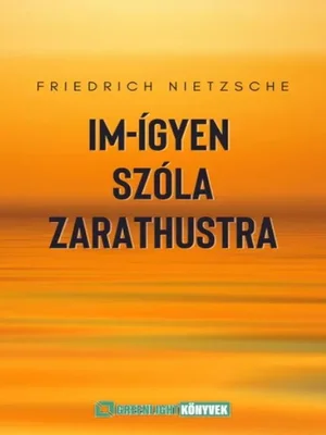 Borító: Im-ígyen szóla Zarathustra