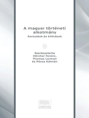 Borító: A magyar történeti alkotmány