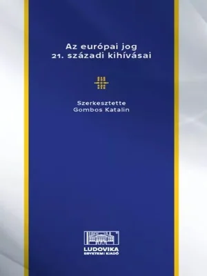Borító: Az európai jog 21. századi kihívásai