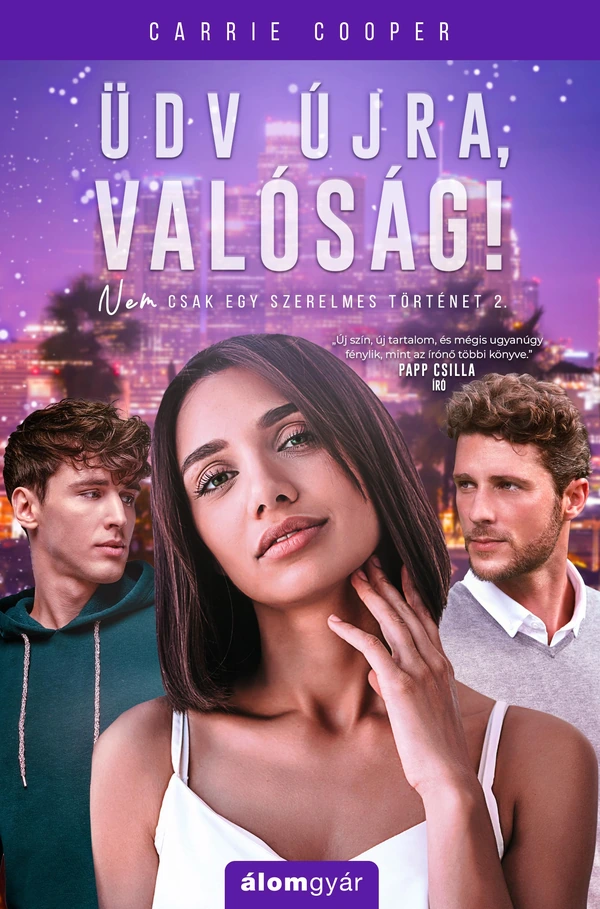 Borító: Üdv újra, valóság!