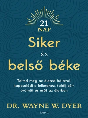 Borító: Siker és belső béke