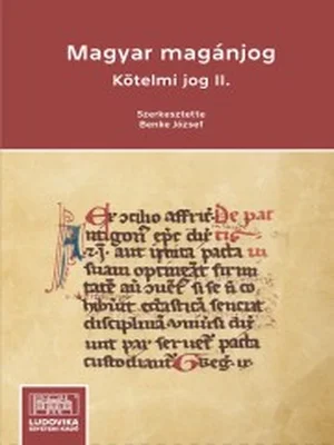 Borító: Magyar magánjog Kötelmi jog II.