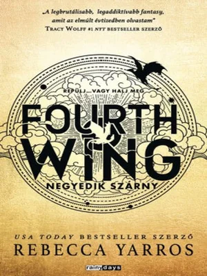 Borító: Fourth wing - Negyedik szárny