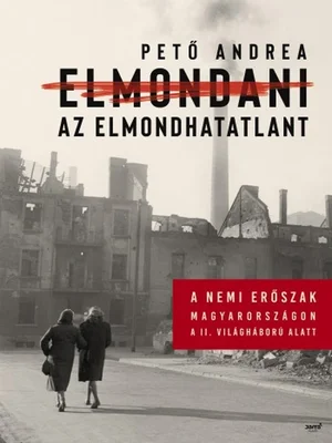 Borító: Elmondani az elmondhatatlant