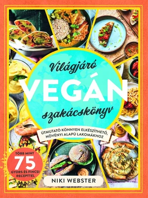 Borító: Világjáró vegán szakácskönyv
