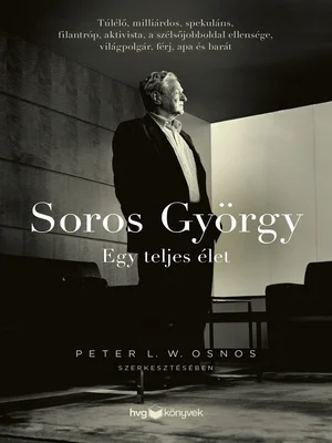 Borító: Soros György: Egy teljes élet