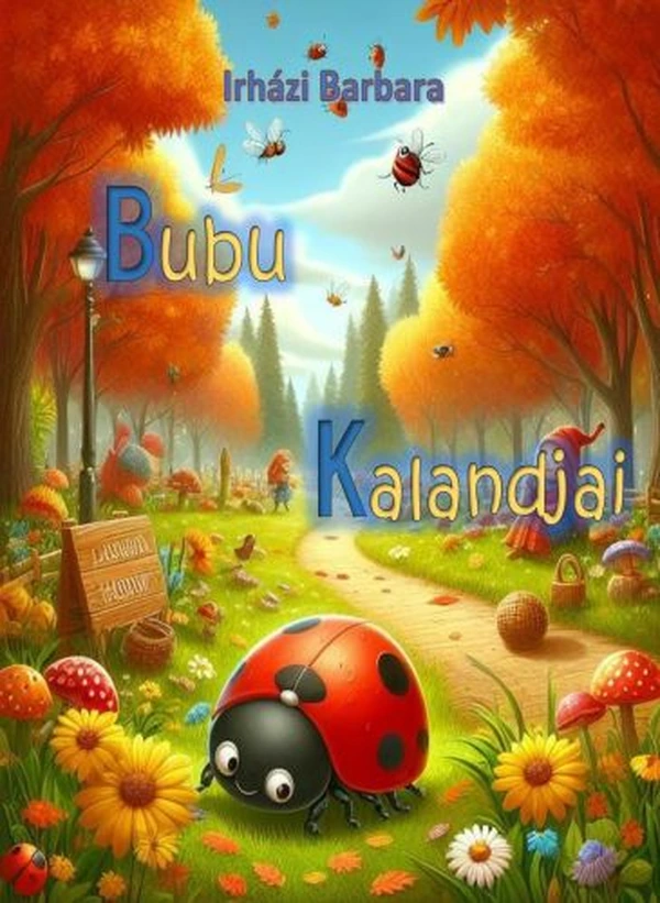 Borító: Bubu kalandjai az emberek világában