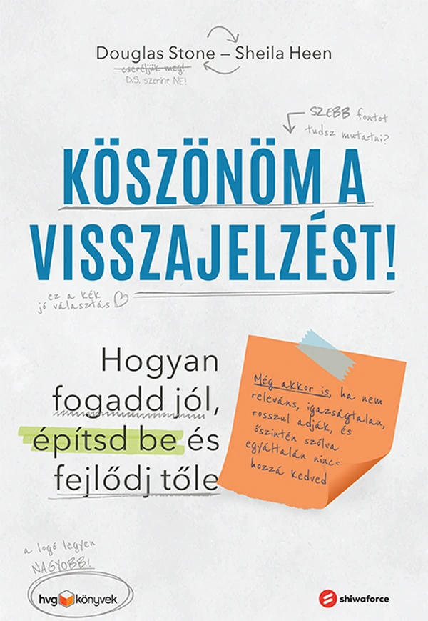 Borító: Köszönöm a visszajelzést