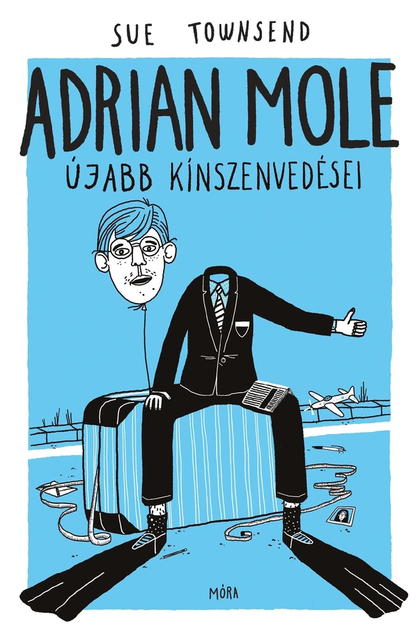 Borító: Adrian Mole újabb kínszenvedései