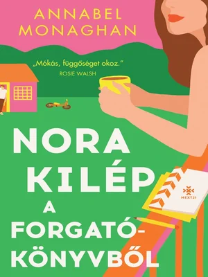 Borító: Nora kilép a forgatókönyvből