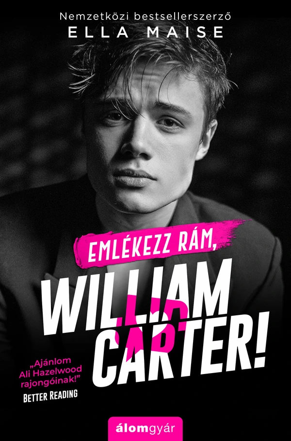 Borító: Emlékezz rám, William Carter!