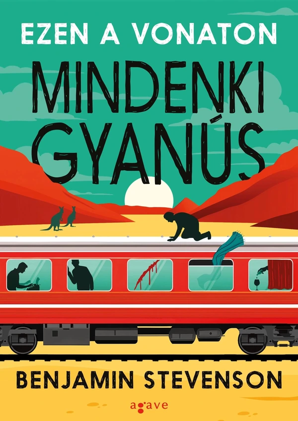 Borító: Ezen a vonaton mindenki gyanús