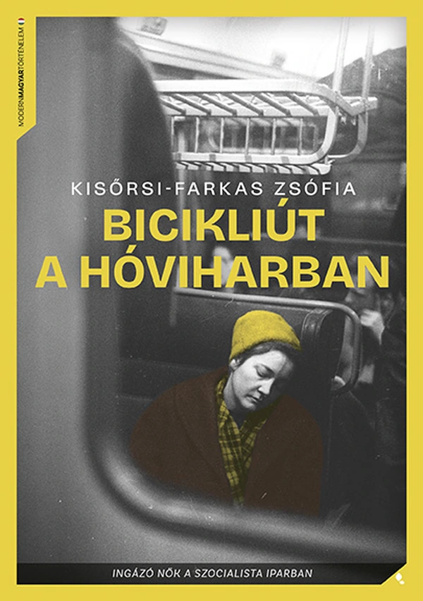 Borító: Bicikliút a hóviharban
