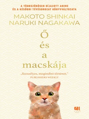 Borító: Ő és a macskája