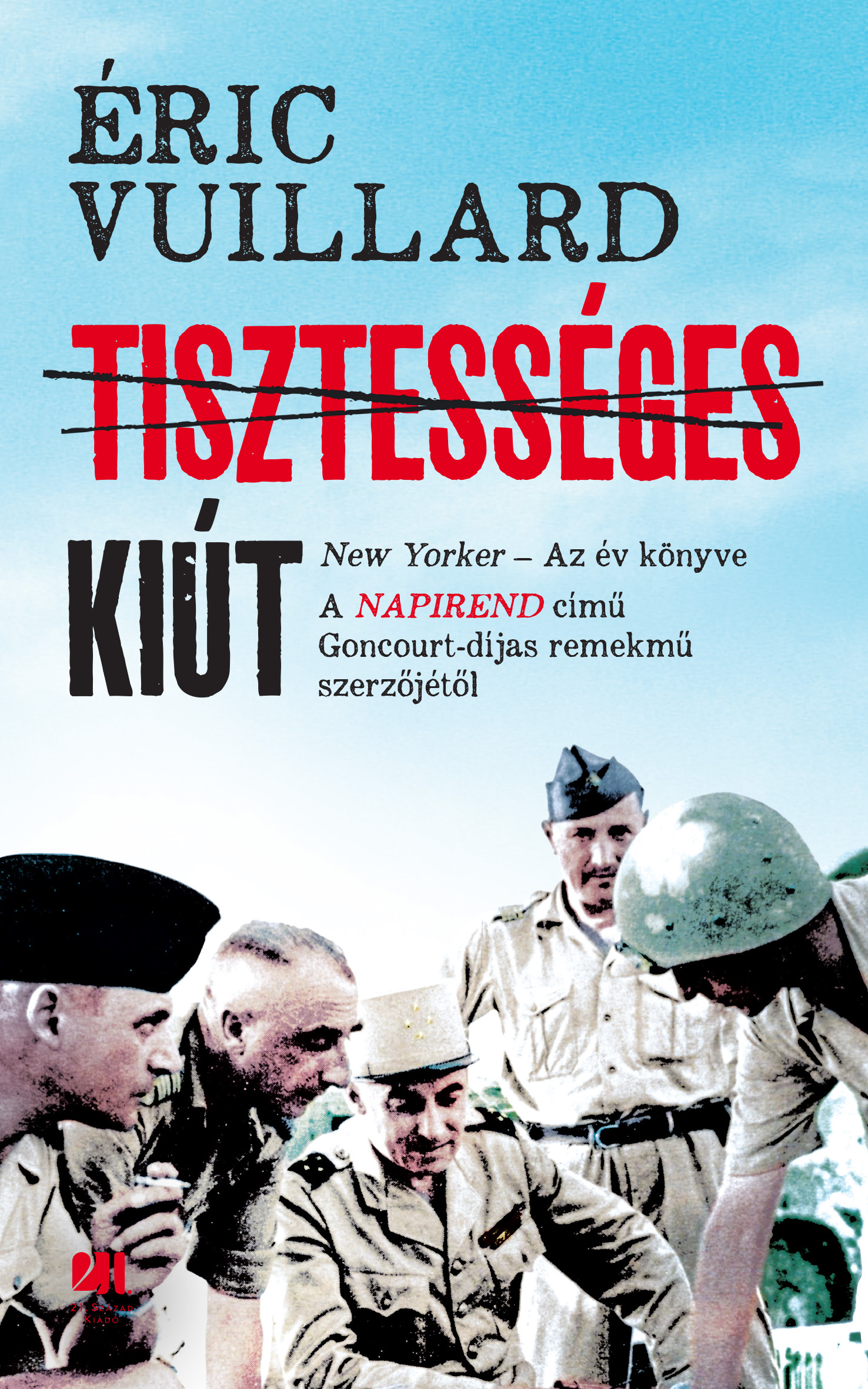 Borító: Tisztességes kiút