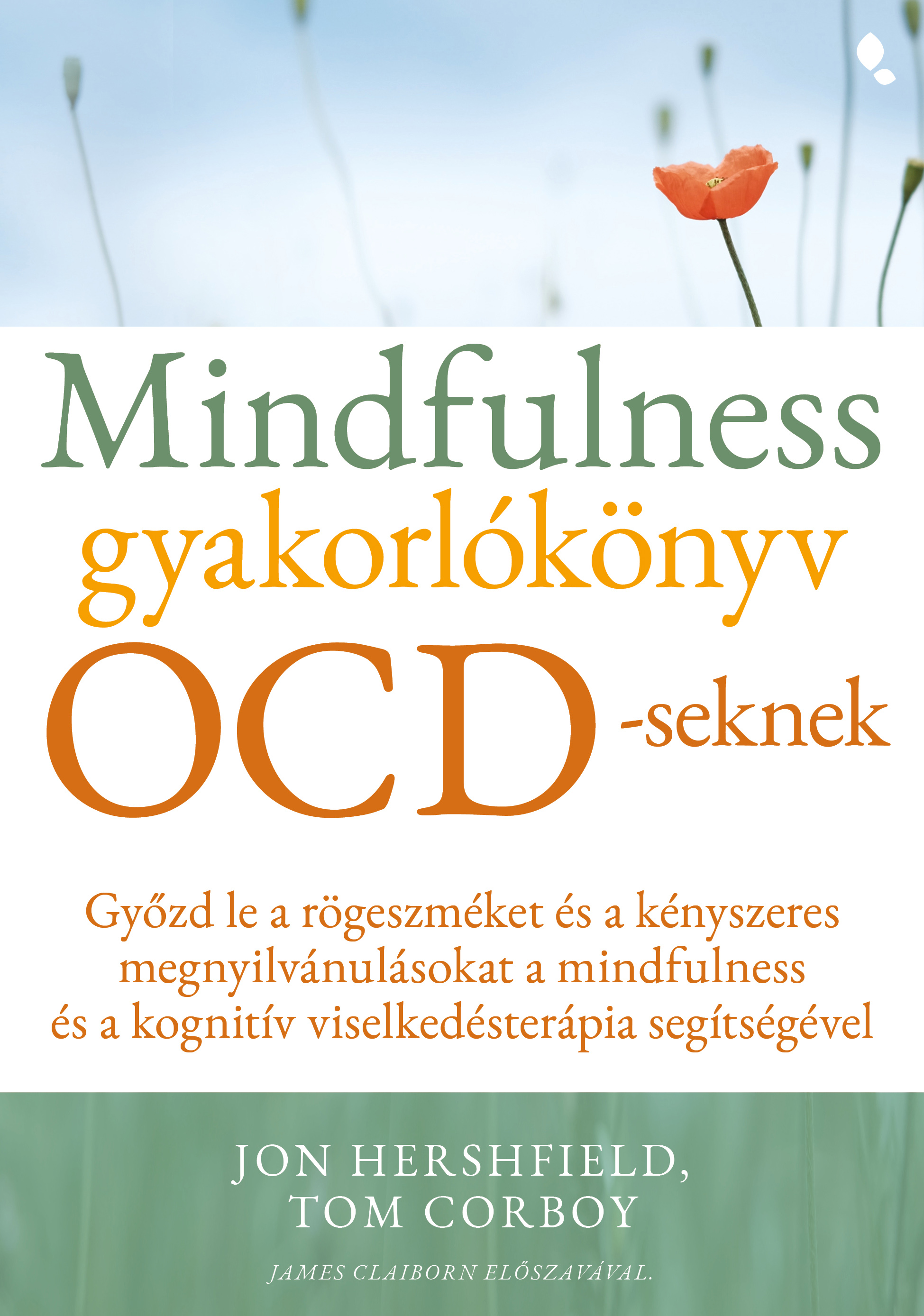 Borító: Mindfulness gyakorlókönyv OCD-seknek