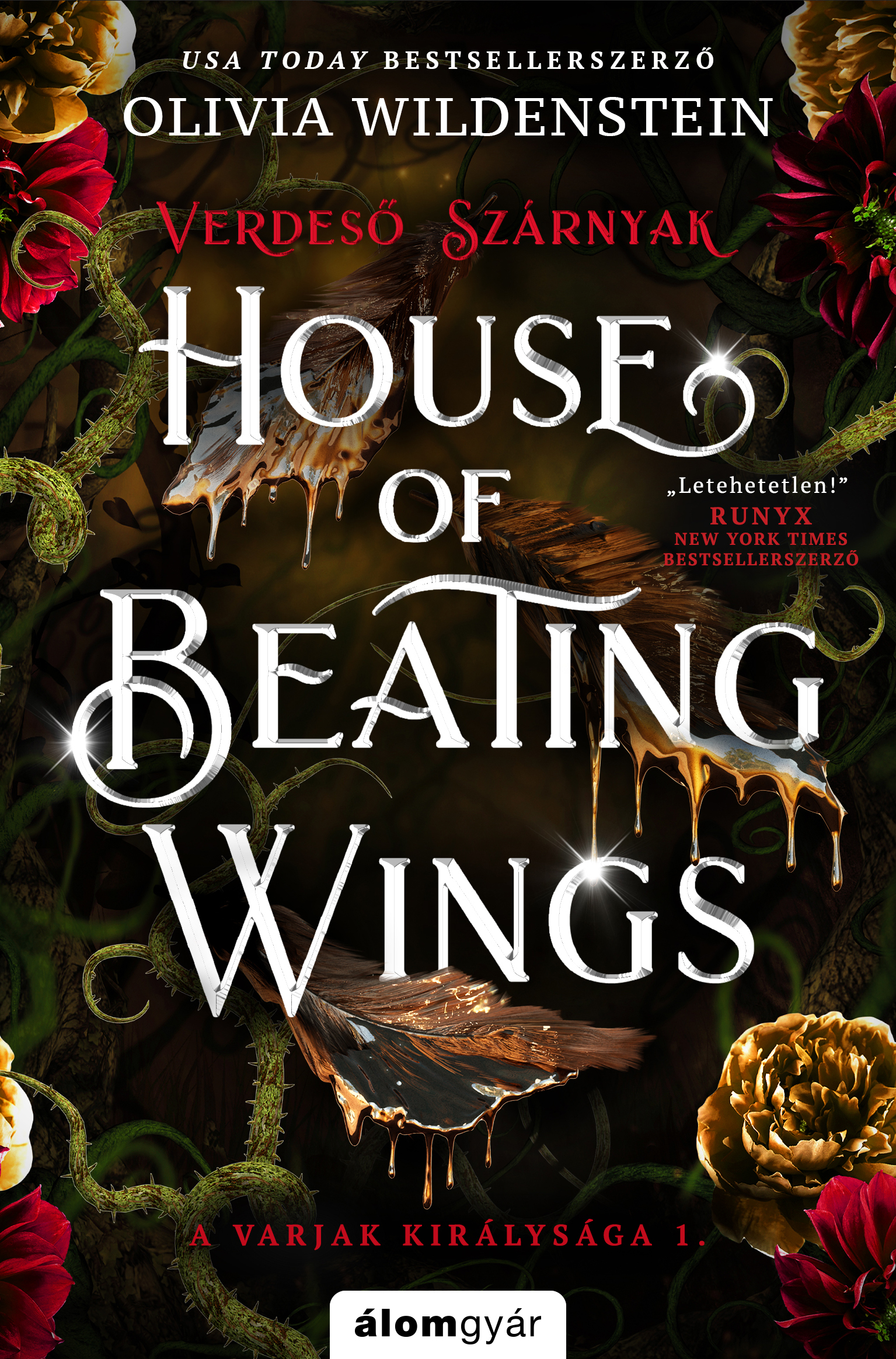 Borító: House of Beating Wings – Verdeső szárnyak