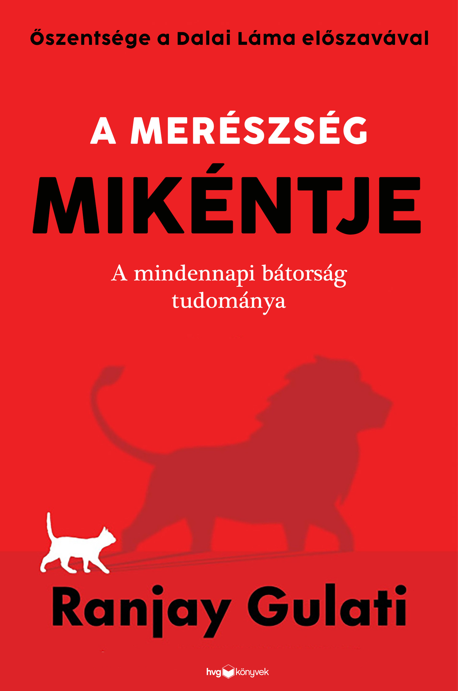 Borító: A merészség mikéntje