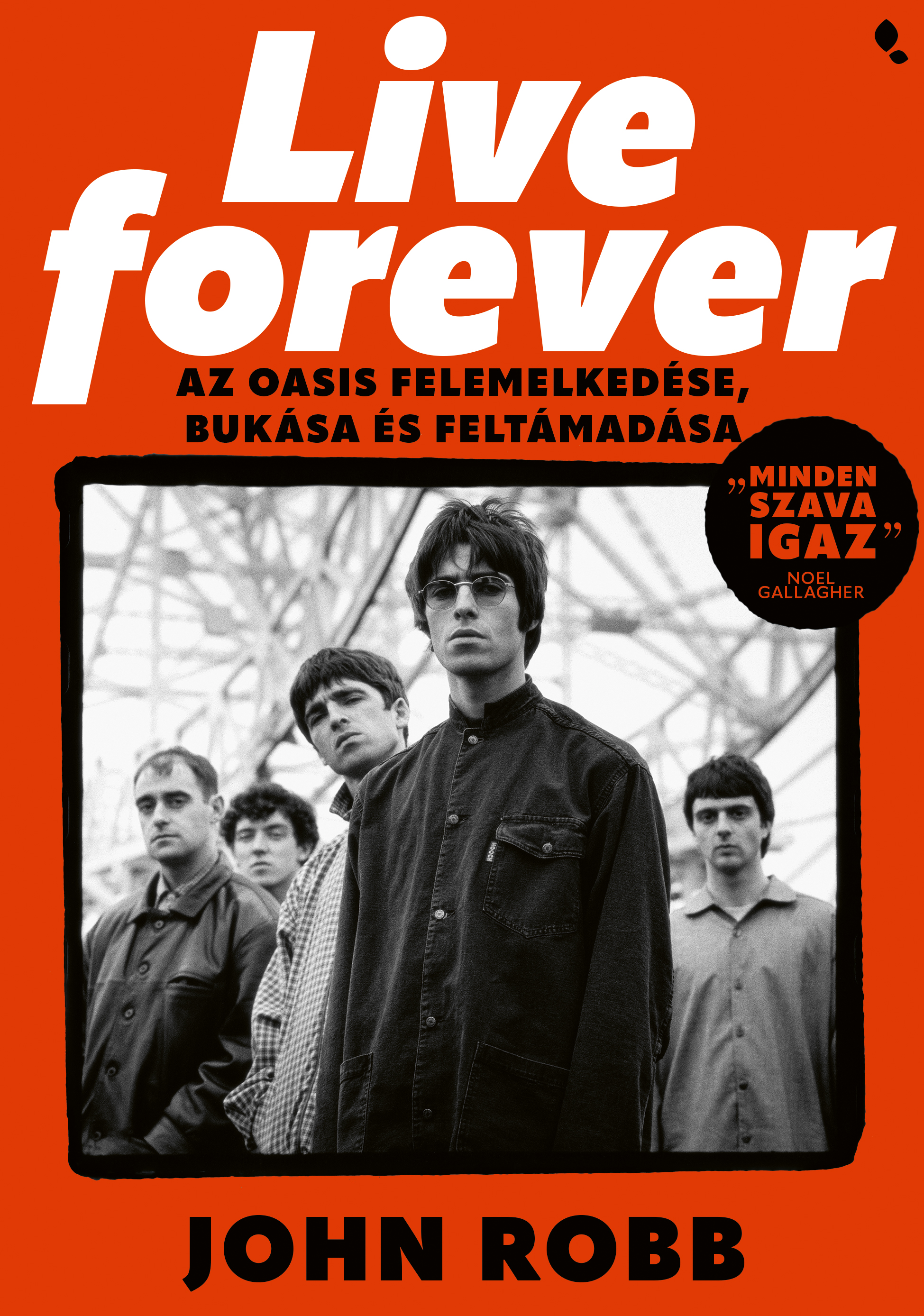 Borító: Live Forever