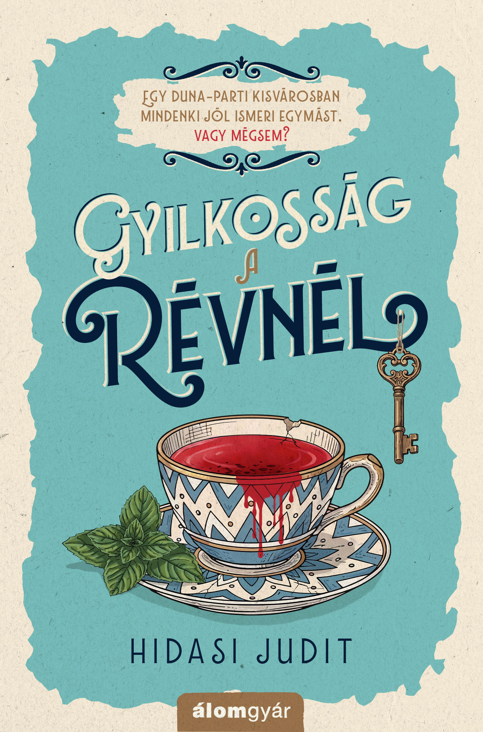 Borító: Gyilkosság a révnél