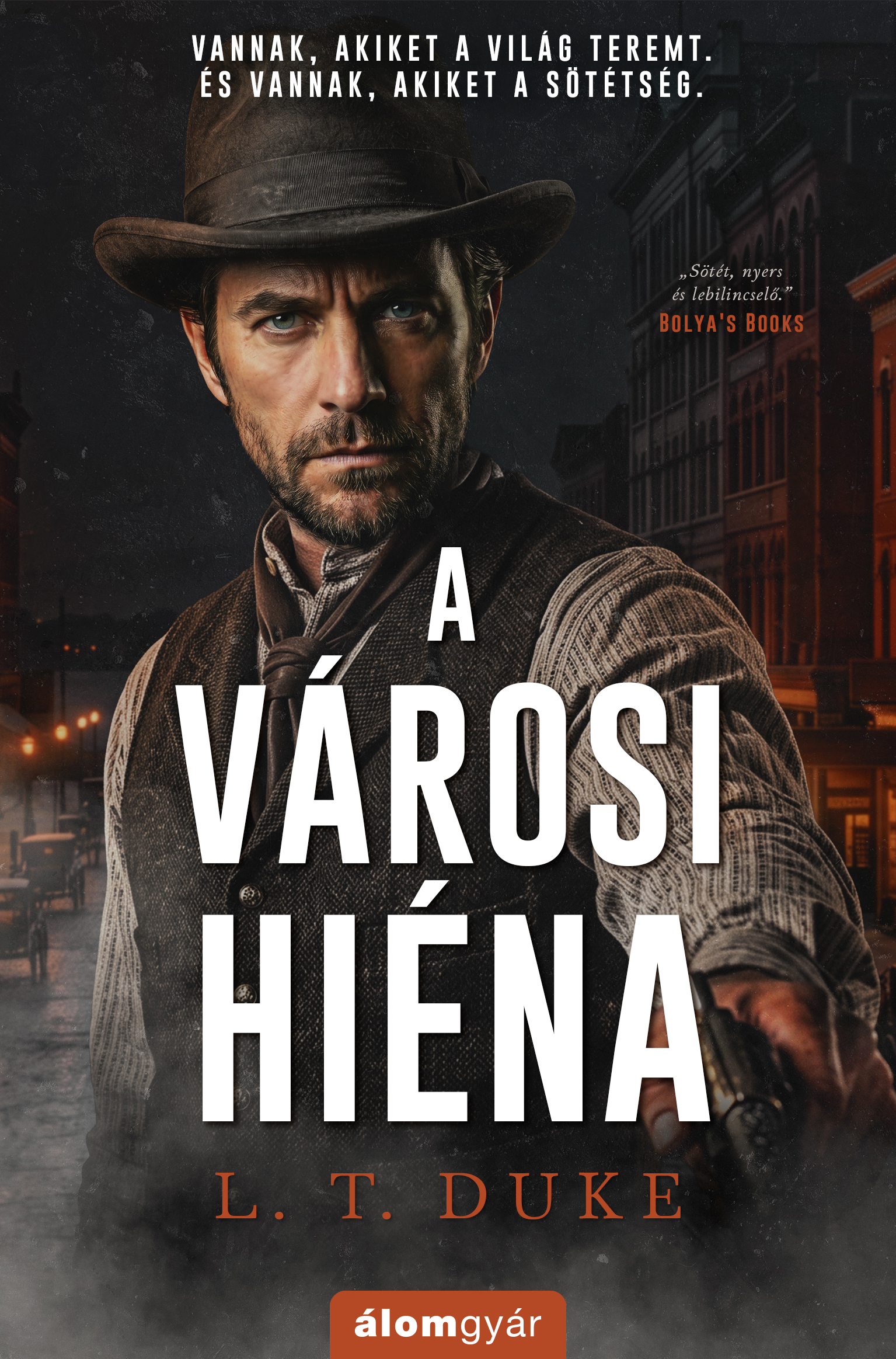 Borító: A városi hiéna